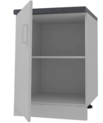 Kitchen cabinet floor cabinet with door 600, marking "MC FURNITURE"
