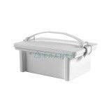 Polymer container for chemical disinfection and transportation of waste medical materials and instruments KDHT-01-"EL