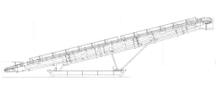 Inclined belt conveyor AK01