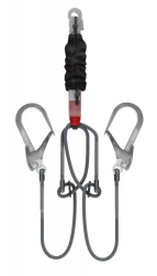Fire-resistant sling with shock absorber model ABF222, article number ABF222R-110