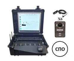Information registration complex "Dozor-78" BRUA.463327.003-06 consisting of: 6 devices BRUA.012345.003-00.01; terminal for char
