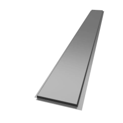 Linear metal panel "Yar'panel" -XL - wide (250 x 2 470 mm) Grey Graphite -0,5 mm