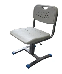 Stiff metal-framed student chairs type II, adjustable numbers 3-5, 5-7