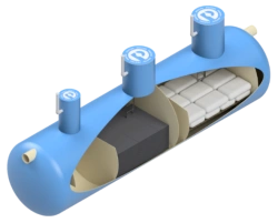PROTOK storm water treatment plants in a single body