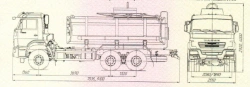 Tank truck UST 5453K3 and modifications: 5453?3-01