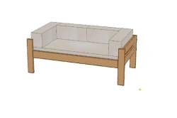 Upholstered furniture play furniture (sofa/chair)