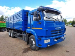 Flatbed truck type AZC1030 of modification 533932 on chassis KAMAZ 65117-50