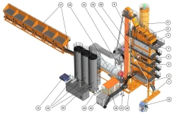 Asphalt mixing plant KA-240