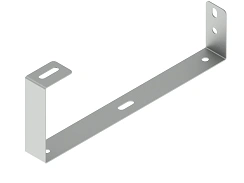 Fire protection partition wall holder for unitary console KNU 000 HFP, with overall dimensions from 35x43x137 mm to 35x93x1020 m