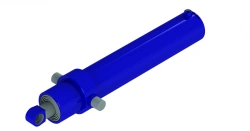 Hydraulic cylinder 1214-01.00.00.00.00 ((130x115x100x85x70)x65-3520, mm), 16MPa