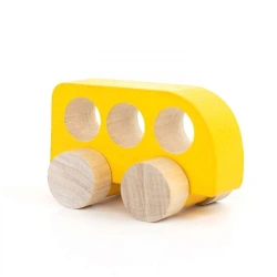 Wooden figurine "Gurney" "Tomik's car "Yellow" (1 piece), article number 2-106