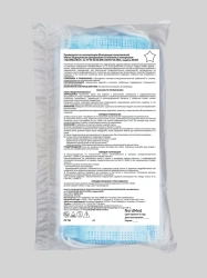 Disposable medical mask made of nonwoven materials "NordMedTech" according to TU 32.50.50-005-44572714-2021, type I, model MOM,