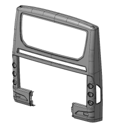 4270-5601200 Rear panel assembly