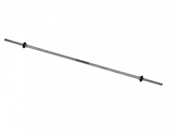 MB-BarM30-1800B Chrome-plated bar, length - 1800 mm, lock - Kettler nut with 30 mm thread, load up to 180 kg, weight 8,6 kg.