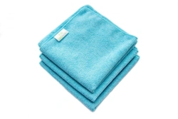 Microfibre cloth 30x30cm, light blue
