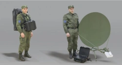 Portable satellite communication station Centaur NP