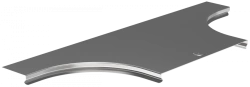 COT01D-0-300-08 ESCA Diverter cover T-obr. smooth type G01 300mm IEK