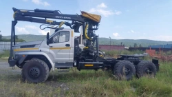 Truck tractor unit with CMU 6377N5 on chassis Ural 55571-6151-70, Ural 55571-6151-72, Ural 55571-6151-74