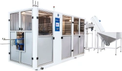 PET container blowing machine model AV-1500-2