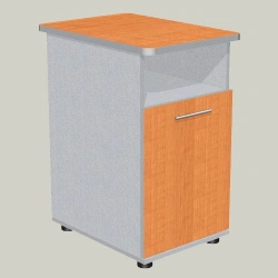 Single-door sideboard with niche model TV-3