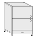 Tool cabinet metal thick. 1mm ShK-3(m)