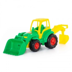 "Champion", tractor with shovel and bucket (netted), Article No. 0513.