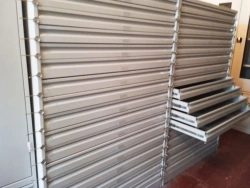 Metal file cabinet