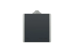 CADUCEUS ALING POWER Outdoor three-pole socket with ceramic base 16A, 440V~, anthracite grey, art. 243.