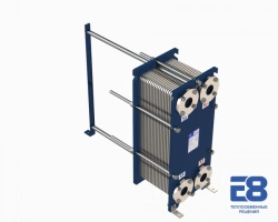 Collapsible plate heat exchanger E8-GR-65