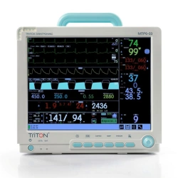 Mobile bedside monitor for resuscitators and anaesthetists MPR6-03-"Triton".