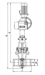 Gate valve 2s-27-2Ech