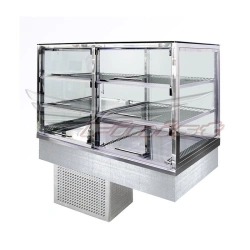 Built-in horizontal confectionery cabinet AQUARIUM