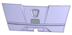 5299-405-5302520-10/CLG SB Front bonnet assembly