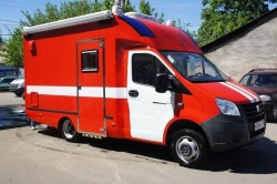 Vehicles for emergency services and police on the basis of GAZelle NEXT chassis modifications: A32R23, A32R33, A31R25.