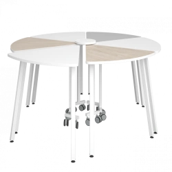Sectional table ("ORIGAMI") type 1, FrSt 1.6