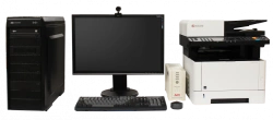 Workstation based on the system unit RAMEC Tsunami 1 model MT011