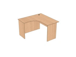 Corner ergonomic table 1204/504*1204/604*740 mm ASUE-12