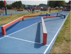 Curved balance beam PP element