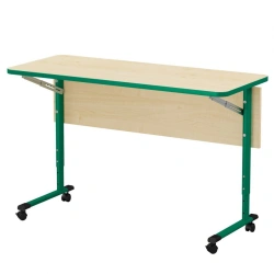 Folding modular table