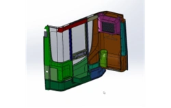 Driver partition parts kit 5299-351-7800000