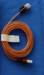 Single-use medical extension cord 1,5x2500 mm, version 2 (with "Luer-lock" male and "Luer-lock" male tip and "Luer-lock" male ti