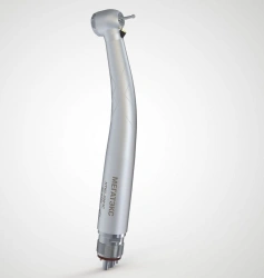 Push-button dental turbine tip with spray and LED illumination NTCS-300ChS