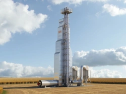 Modular shaft grain dryer type "C" C-40 "Standard" (direct heating, gas)