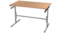 Dining table 4-seater with bench holder 1200x700x750mm (WxHxH)