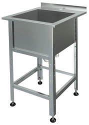Sink with a board MB-1 single-sectional