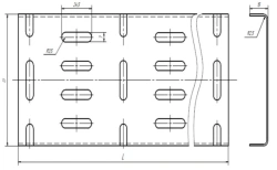 Cable panel type P