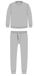 Cotton underwear (sweatshirt, underpants) for individual shielding set EP-2 "Maxwell".