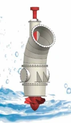 Axial flow electric pump OV(OPV)16-110 in accordance with TU 3631-011-95003863-2015