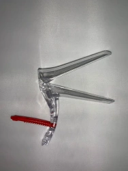 Sterile disposable polymer vaginal mirror, Type 2. Size S