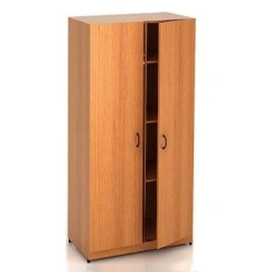 Wooden furniture. Double-door cupboard